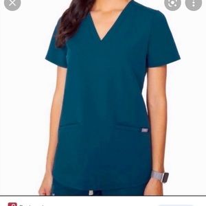 Caribbean blue scrub top. Color no longer available